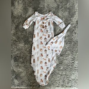 Caden Lane Knotted Gown